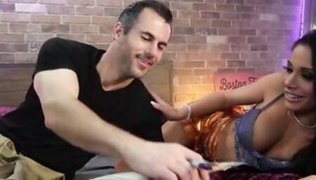 PASSION-HD Long Tit Gianna Grey Huge Dicked By Lucky Dude