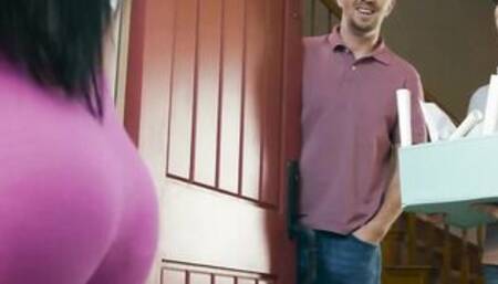 Welcum Wagon Sex Tape With Keiran Lee, Raven Bay - Brazzers Official