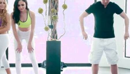 Yoga Freaks: Episode Seven Movie With Jessy Jones, Ariana Marie, Nicole Aniston - Brazzers Official