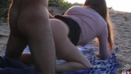 I couldn't resist the beach weather and asked to sit on the dick. DAY 2