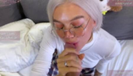 Sweetheart, don't be sick, better suck my dick Blowjob is the best medicine. Blowjob week