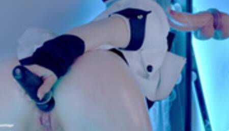 General Esdeath takes on a huge cock - MollyRedWolf