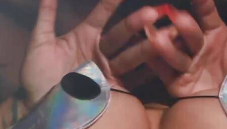 Alien dildo, CrespaRuidosa. Tease