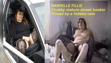 Maryelle Tillie chubby street hooker filmed by a hidden cam