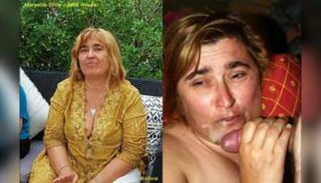 Maryelle Tillie bbw granny hooker before and after porn