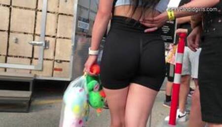 Young Brunette Teen Awesome Ass!