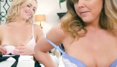 That Bra Isn't Going To Take Itself Off! Film With Mia Malkova, Dillion Harper - Brazzers Official