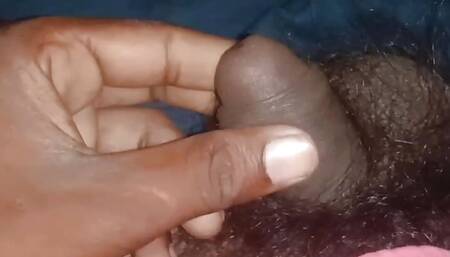 Indian gay's masturbation in bathroom
