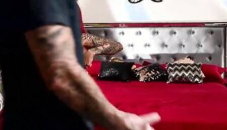 TRANSEROTICA Red Haired TS Foxxy Fucks With Inked Ink Fit