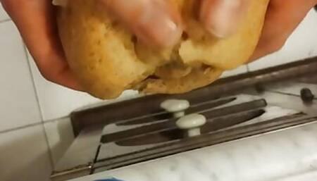 Fuckin bread masturbation