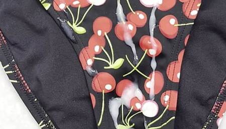 Cum on Lylas cute cherry swimsuit