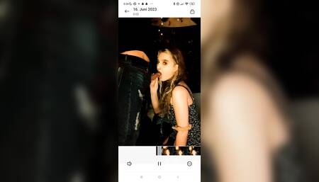 Facefucking deep down my throat choking on cock deepthroat