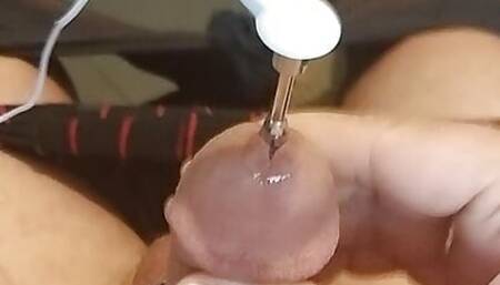 E-Stim Cumshot