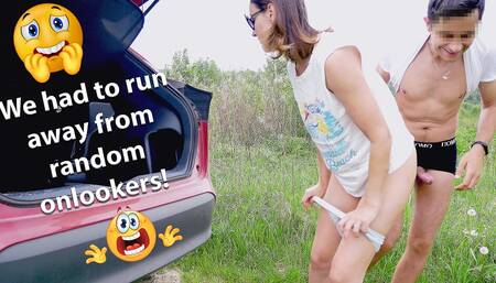 MarVal - We were caught having sex in a public place, but it was damn bad.