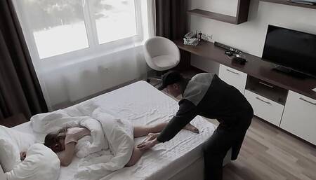 I WAS FUCKED BY THE ROOM CLEANER IN THE HOTEL