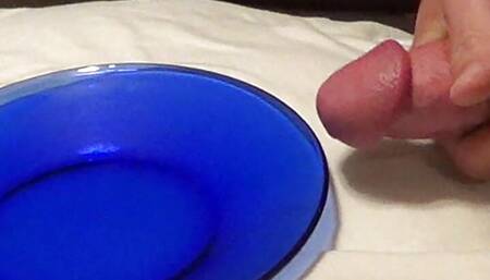 Biguy Jerks Onto a Plate - Who's Hungry!