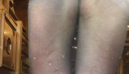 Soles with black pantyhose amateur