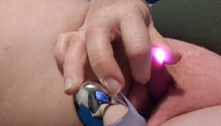 Playing with my pink lights