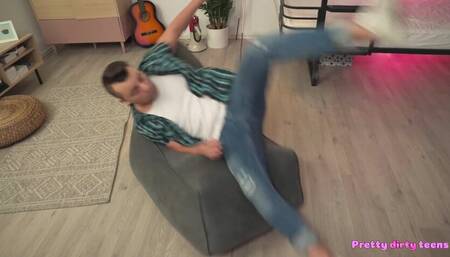 PrettyDirtyTeens - Ivi Rein Trouble In The College Rec