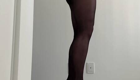 Sissy Slut Cums and Shoots Load In Mini Skirt