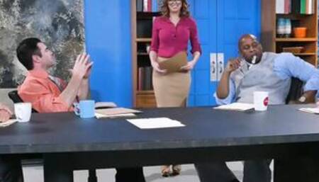 The Interview: Round 3 Clip With Michael Vegas, Britney Amber, Prince Yashua , Tommy Gunn, Charles Dera - Brazzers Official