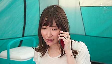 [juq-111] The Second J-cup Exclusive! She Appears In A Popular Ntr Work! Town Camping Ntr Wifes [warning] Cuckold Footage Of Tent Creampie Kana Kusakabe Scene 3 P1