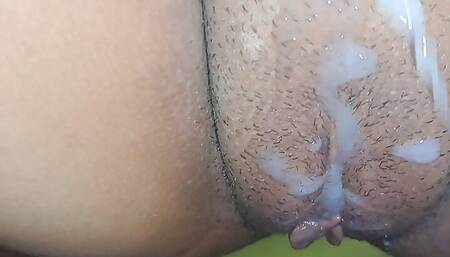She made me cum on her pussy.