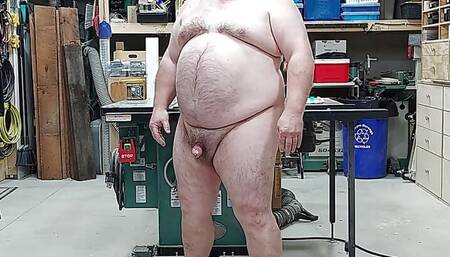 Jerking off in my Shop
