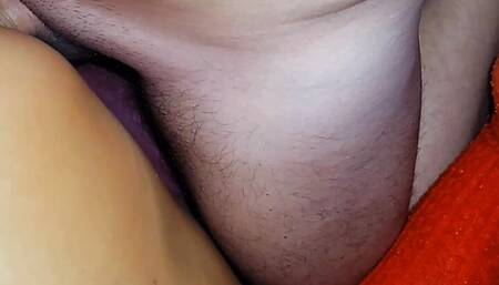 Mature in long red socks satisfies her husband's friend