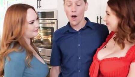 Summer Hart & Annabel Redd have a special swingers Thanksgiving dinner gathering