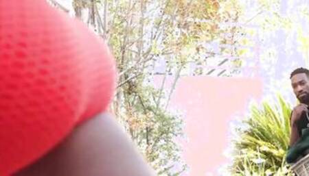 Long Boobed tattooed Asian hot Connie Perignon invites BBC next door over for a plowed and suck session