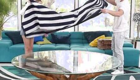 PASSION-HD Bae Blonde Coco Lovelock Fed Food And Huge Thick Penis