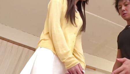 JAPANESE HORNY GIRL FUCKED HARD CREAMPIE