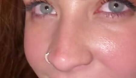 Girl give blowjob and gets fucked in her ass