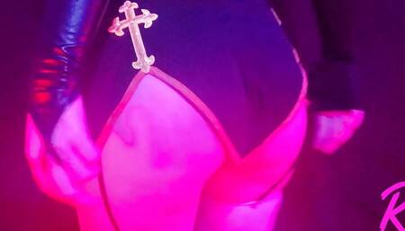Naughty Nun Cosplay (Link to full vid in description)