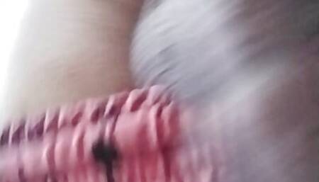 Walking naked and showing a perfect asshole in public