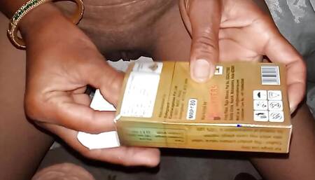 Today Mithunbhai me with a Toberi condom.