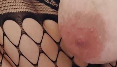 Busty Amateur Hard Play with Toy and Husband