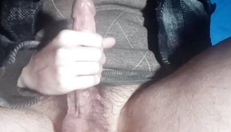 Masturbating Huge and Yummy Dick