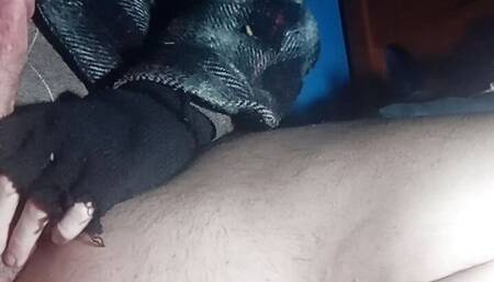 Masturbating Huge and Thick Dick