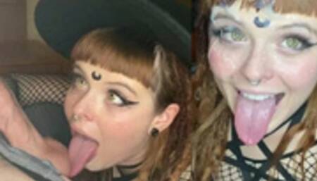 Throat Goddess e-Girl Gets a Messy Cum Reward - OnlyFans Trailer