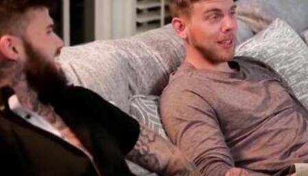 TRANSEROTICA Foxxy Seduces Steve Rickz And Ink Fit In 3way