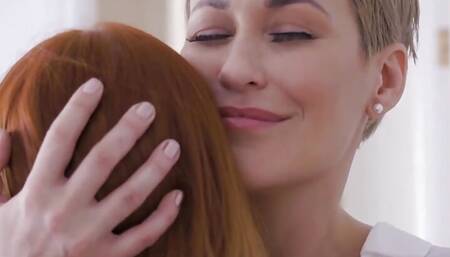 FamilyStrokes - Big Assed Busty Stepmom Gives Teen Stepdaughter And Black Stepson A Sex Lesson