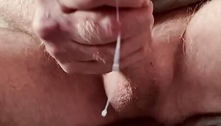 Loud Moaning Stroking Ejaculation