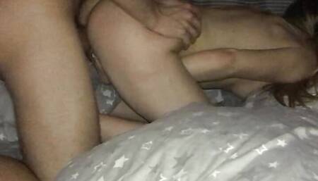 Wake up, let's fuck! My girlfriend loves to fuck before bed