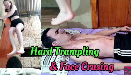 Beatriz Hard Trampling and Face Crushing