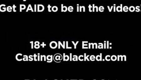 BLACKEDRAW Skinny Sawyer getting stretched out by Jax' big black cock