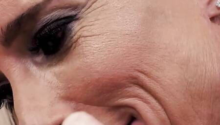 My Step-mom's Strap-on Is My First Ever Dick - TeamSkeet