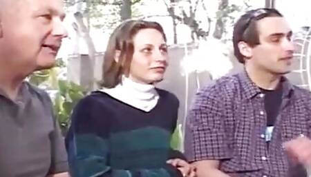 Two busty nice looking blonde sluts adore sharing cum after a hard bang