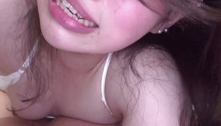 Japanese chubby girl Sana Minami gets fucked by three guys.